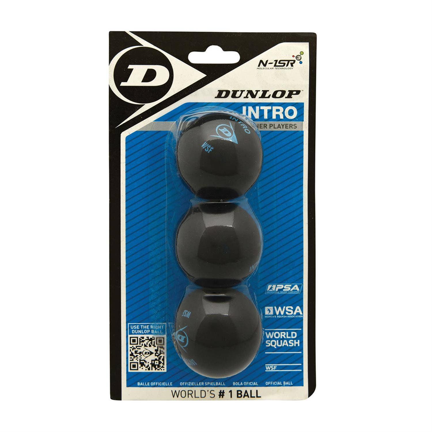 Dunlop Squashbal Intro Blister