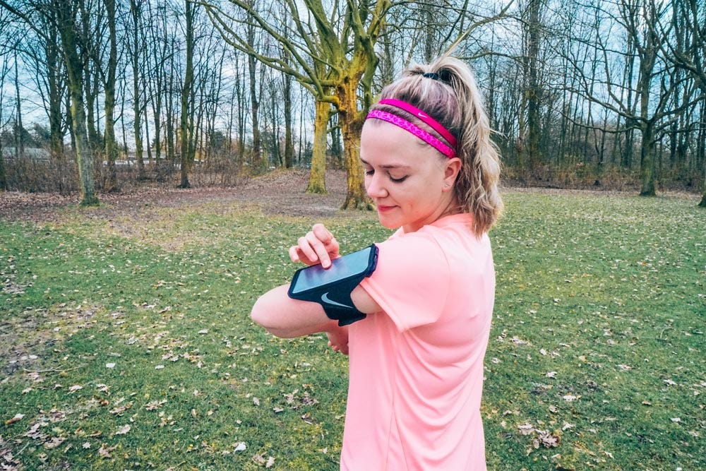 Nike Lean Plus Hardlooparmband