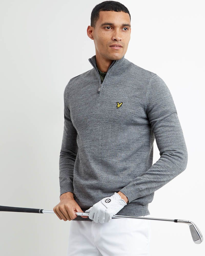 Lyle & Scott GOLF QUARTER ZIP PULLOVER