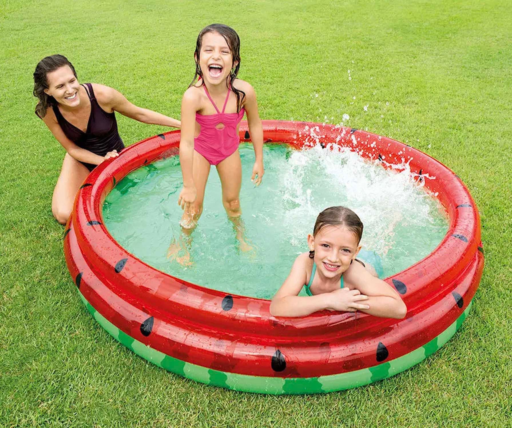 Intex ZWEMBAD ROND WATERMELOEN