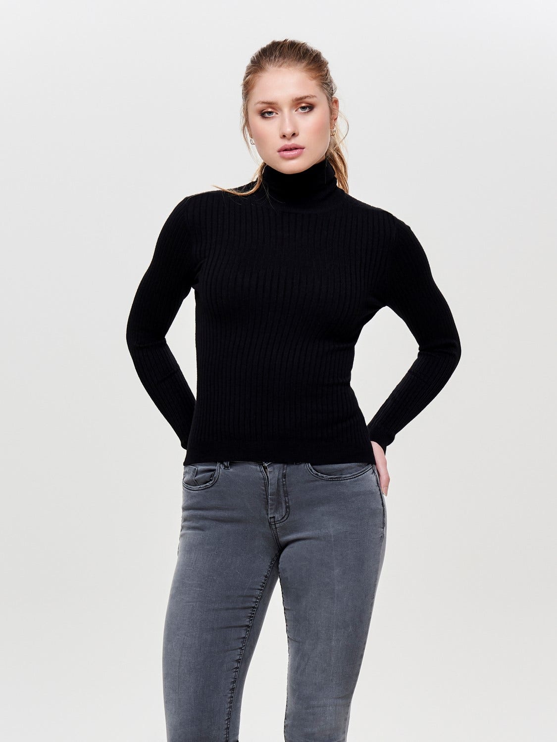 ONLY Karol L/S Rollneck Pullover Knit