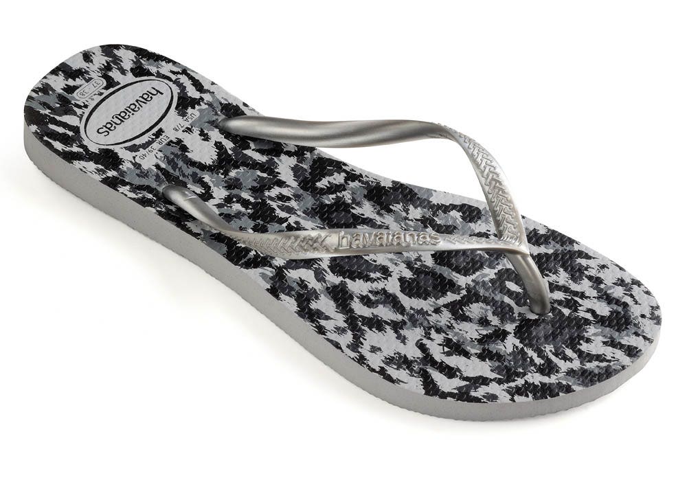 Havaianas Slim Animals Zilver