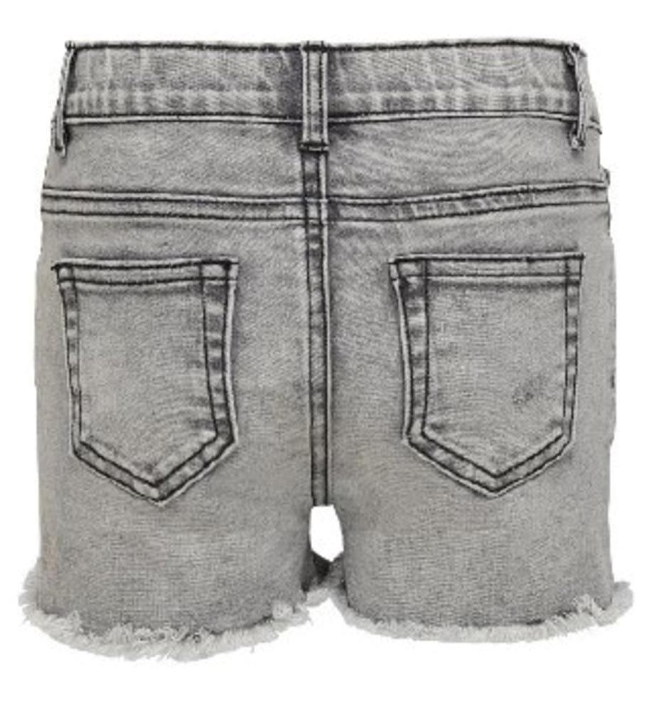 ONLY Kids KONBLUSH GREY DESTROY DNM SHORTS