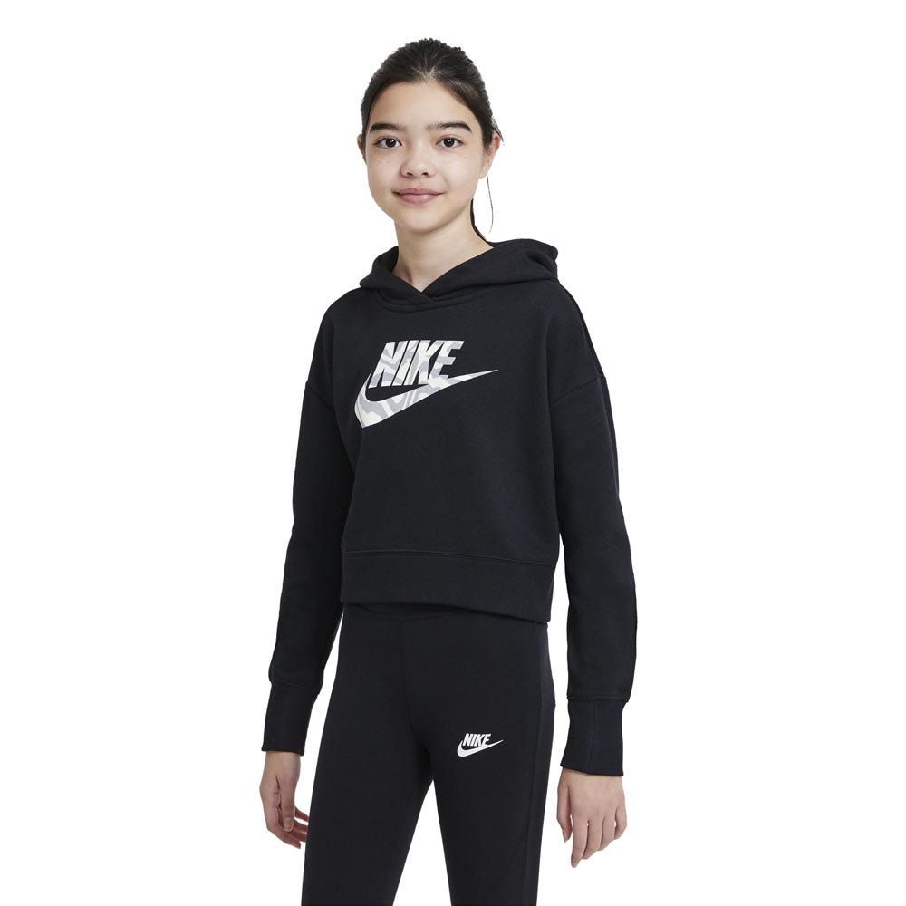Nike Sportswear Hoodie Junior Zwart