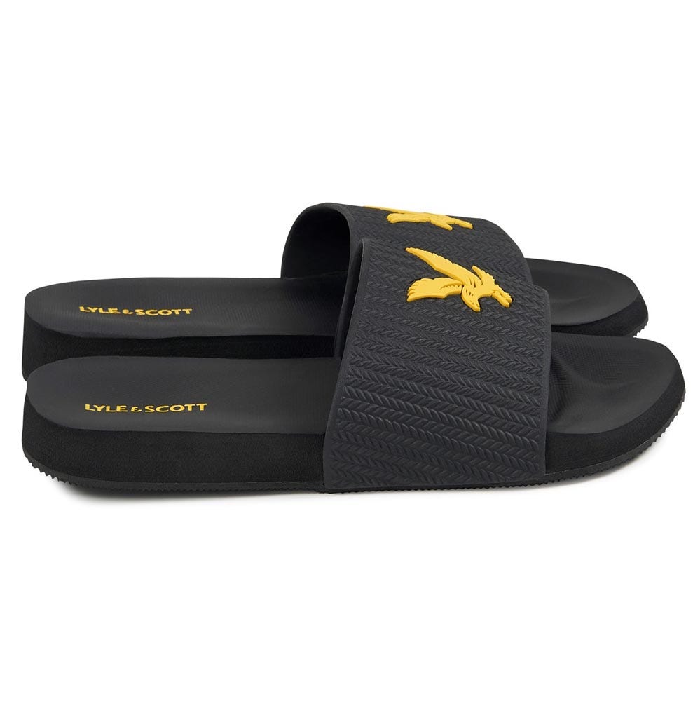Lyle & Scott Easy Slide Zwart