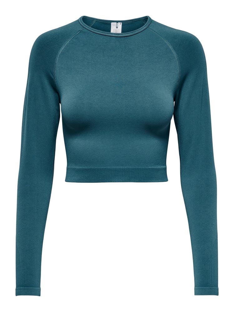 Only Play Long Sleeve Trainingstop Blauw