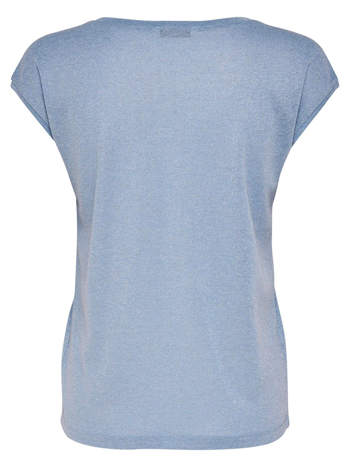 ONLY Silvery Short Sleeve Neck