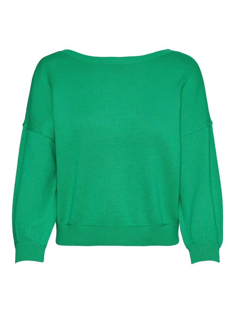 Vero Moda Mayla 3/4 V-back Blouse Groen