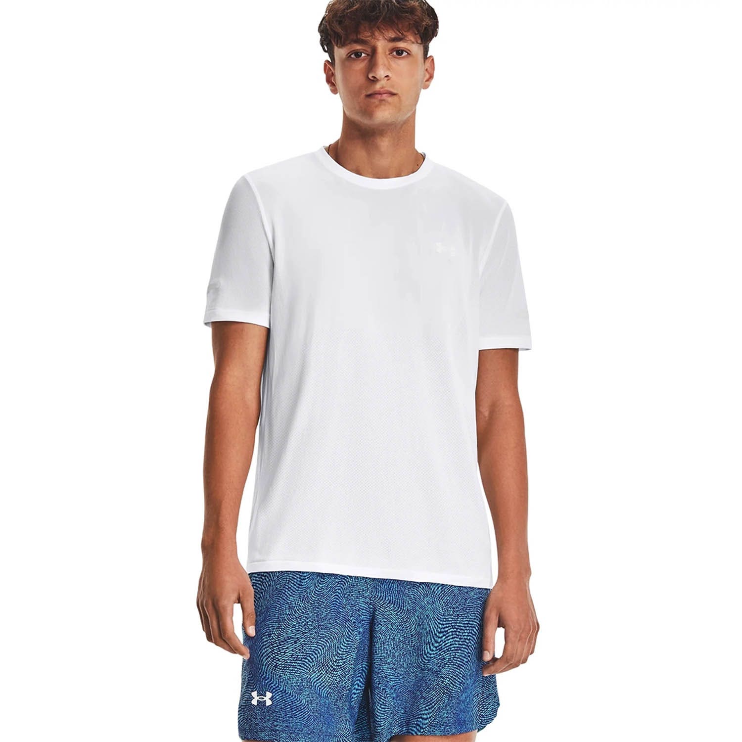 Under Armour Seamless Stride Short Sleeve Wit