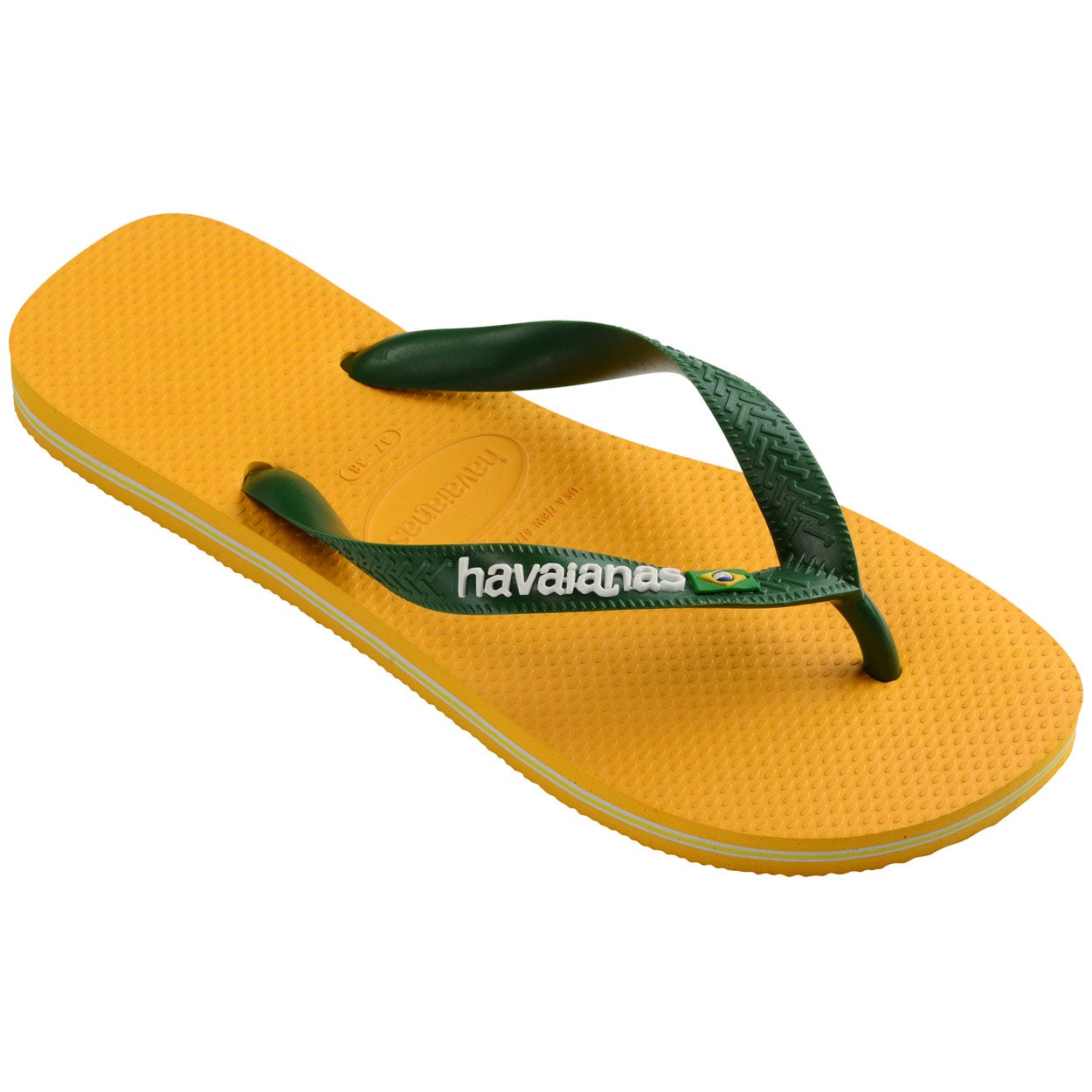 Havaianas Brasil Logo Flip Flops Kids