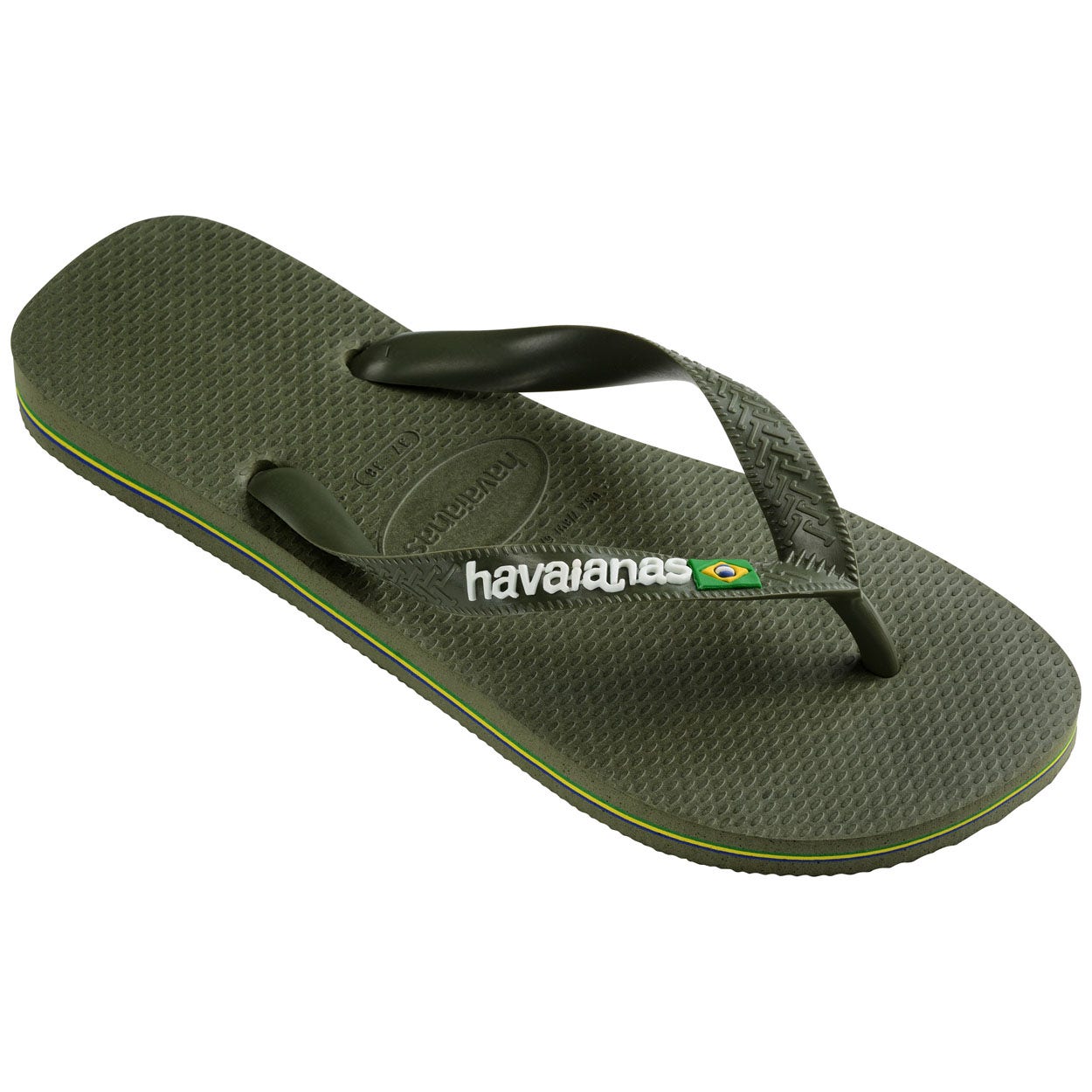 Havaianas Brasil Logo Flip Flops