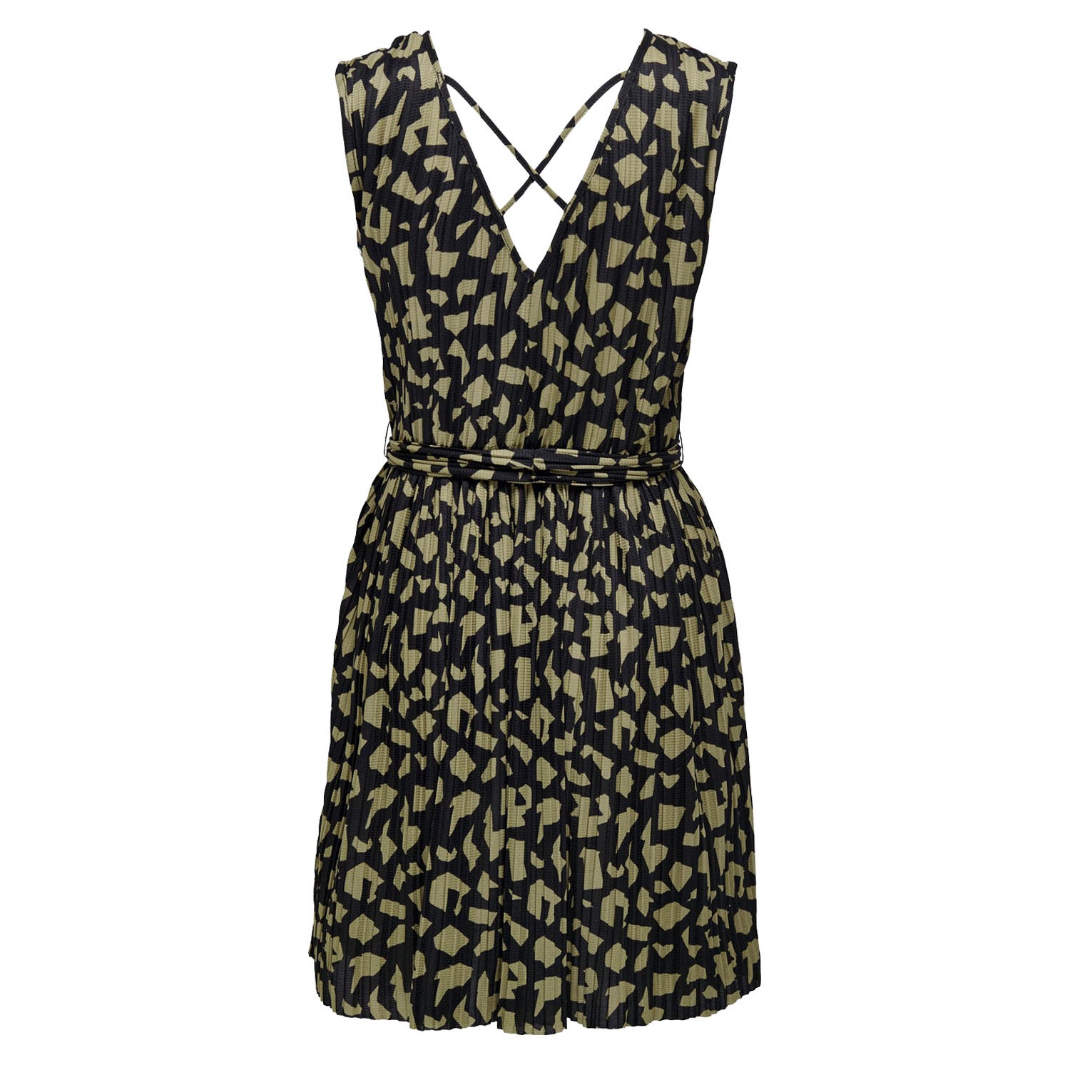 ONLY Regular fit v-hals korte jurk 