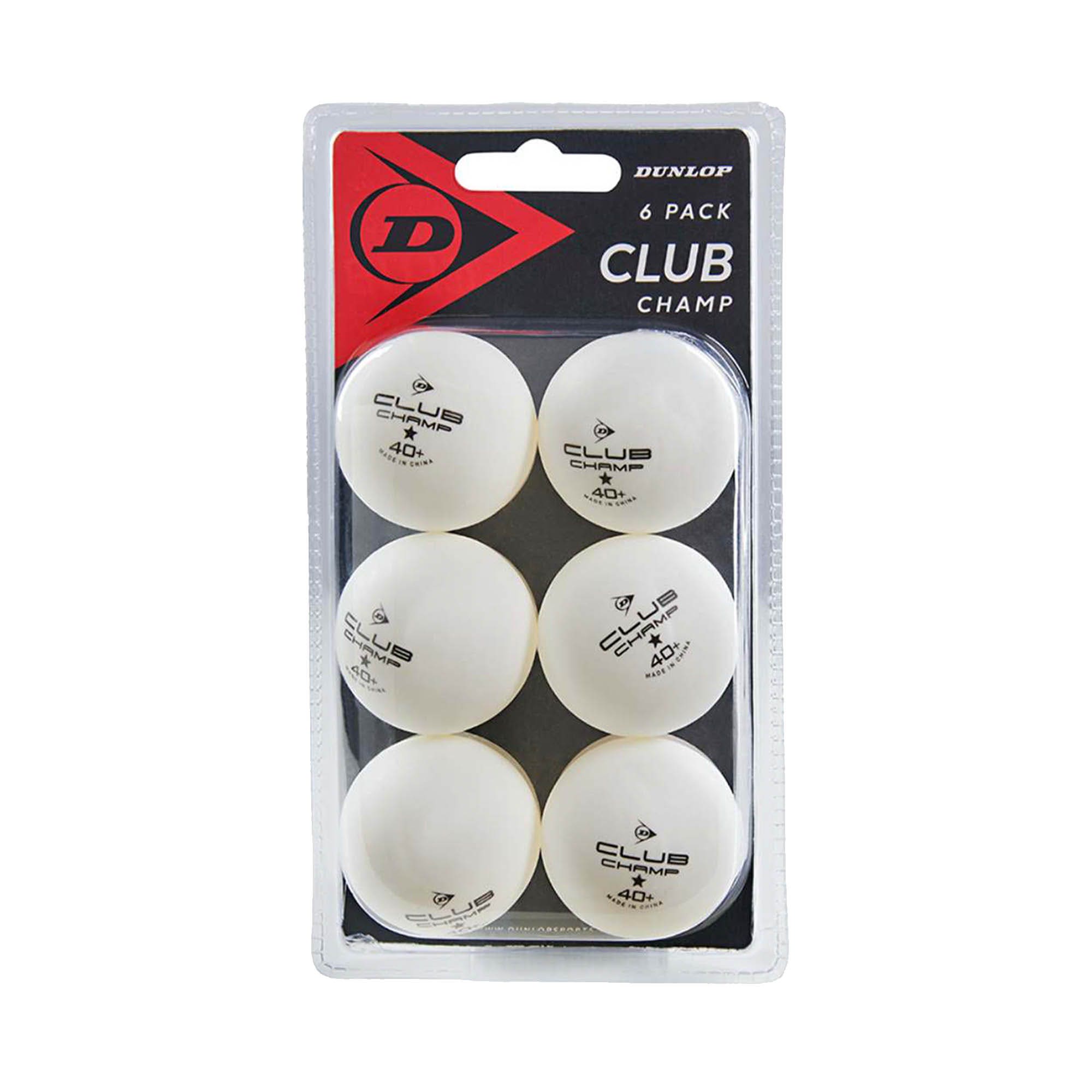 Dunlop 40+ Club Champ 6 Ball 