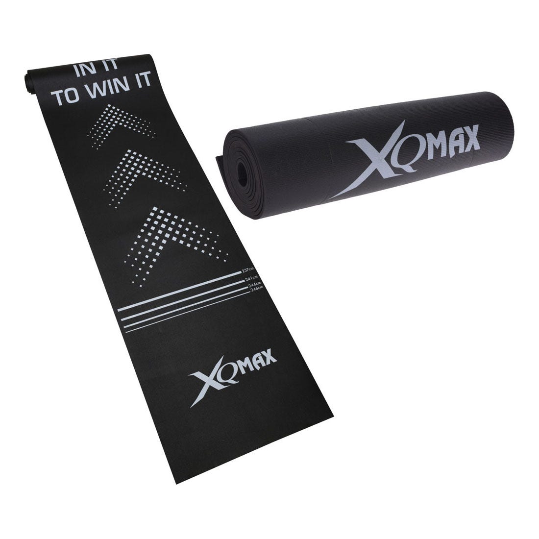 Xq Max PVC Dartmat Black