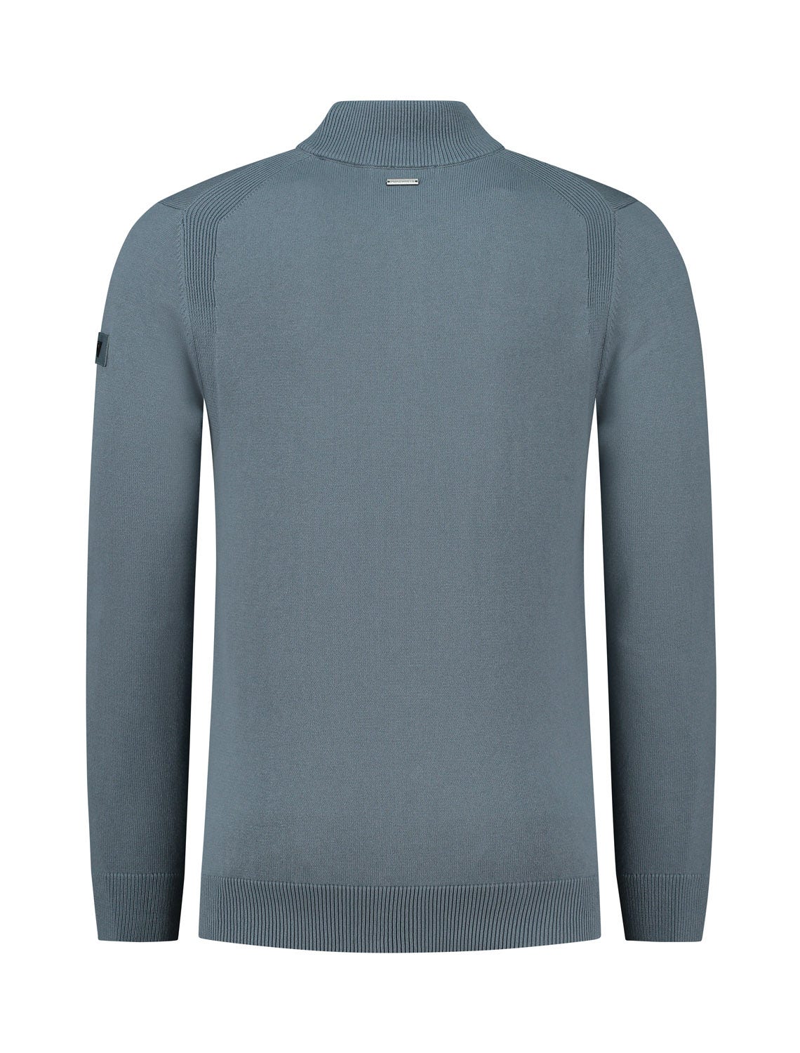 Purewhite Raglan Knit Half Zip Sweater