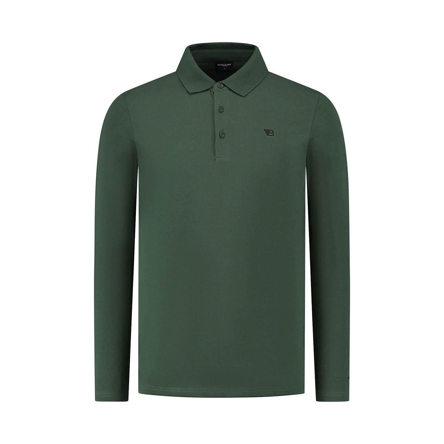 Ballin Icon Logo Long Sleeve Polo