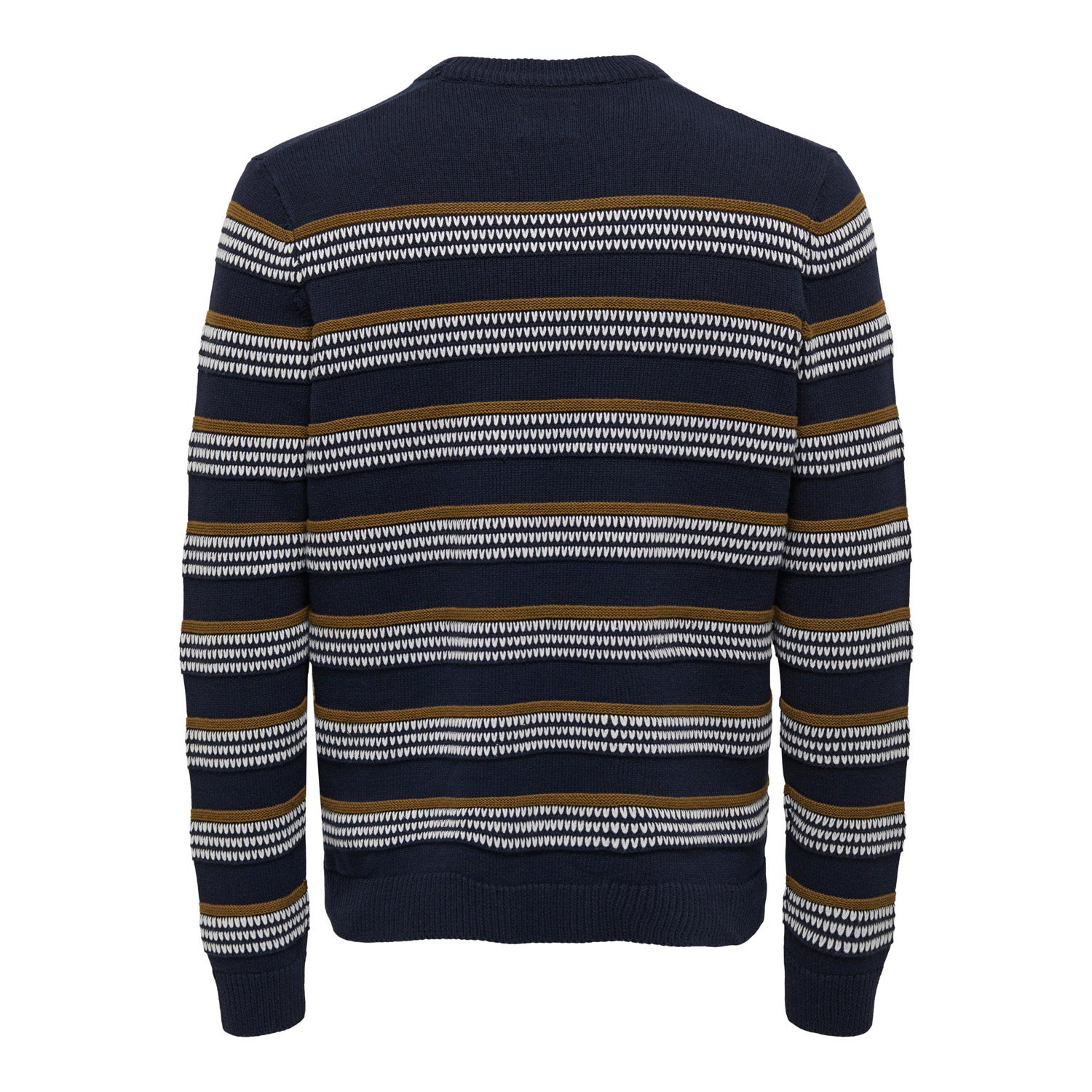 ONLY & Sons Port 7 Stripe Crew Knit