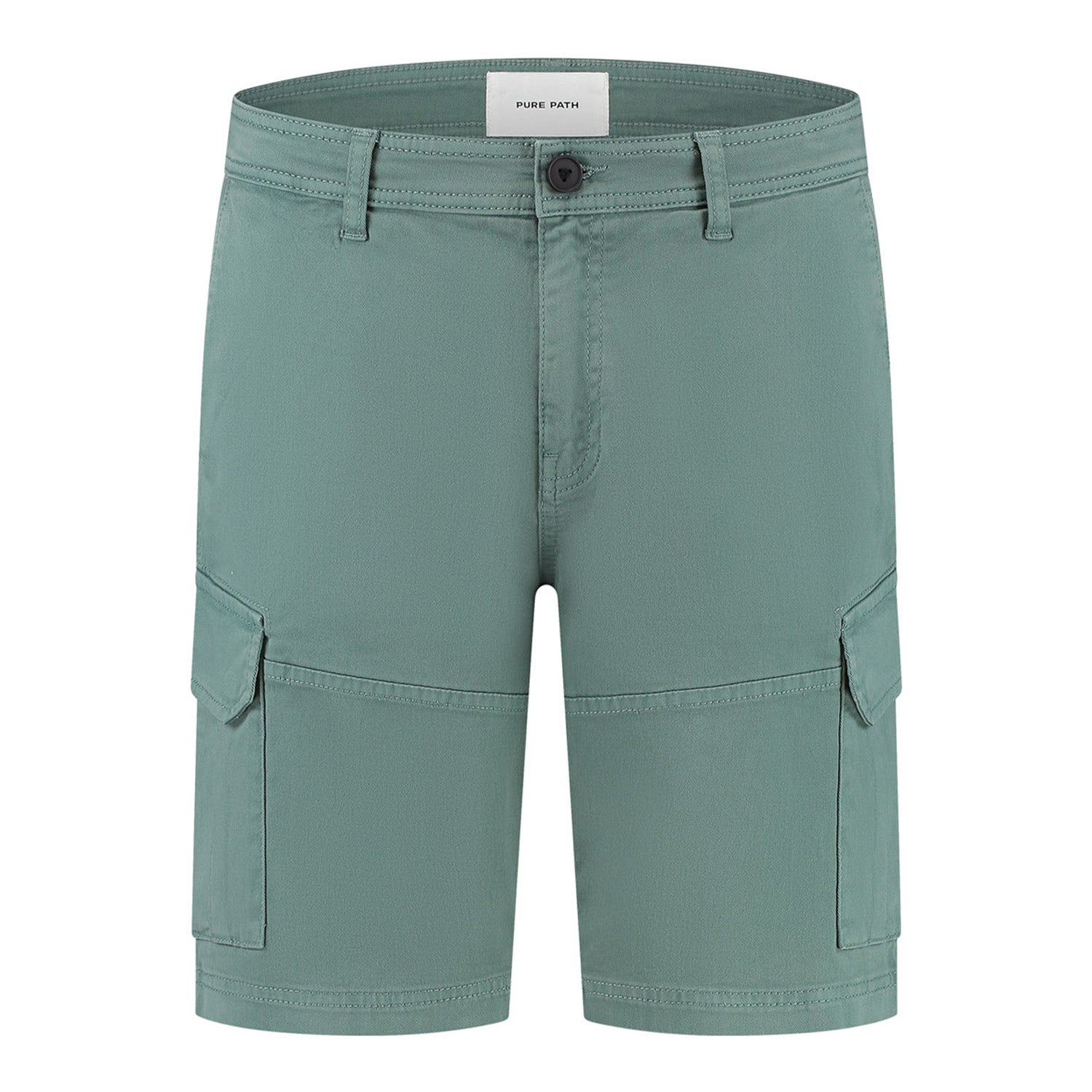 PURE PATH Garment Dye Cargo Shorts