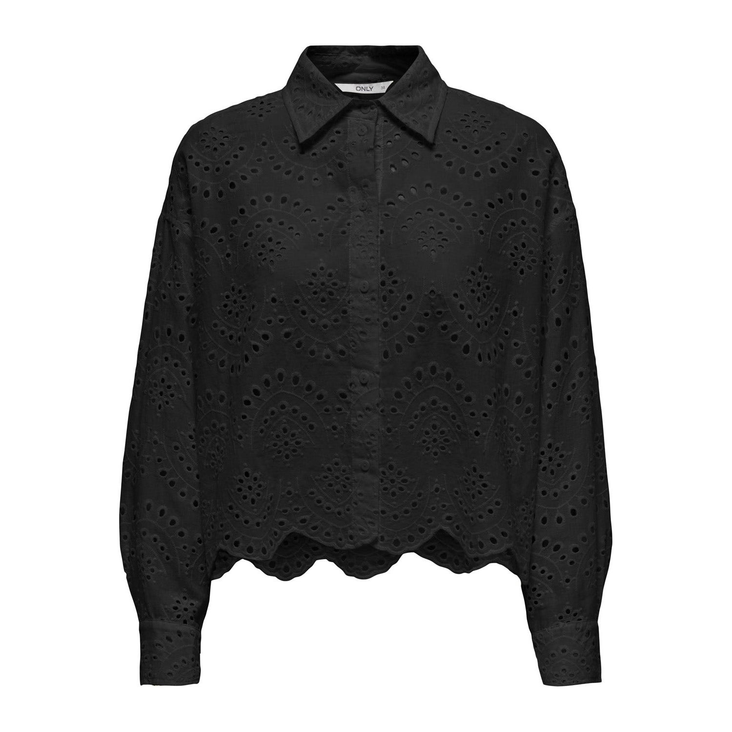 Only Valais Shirt Zwart