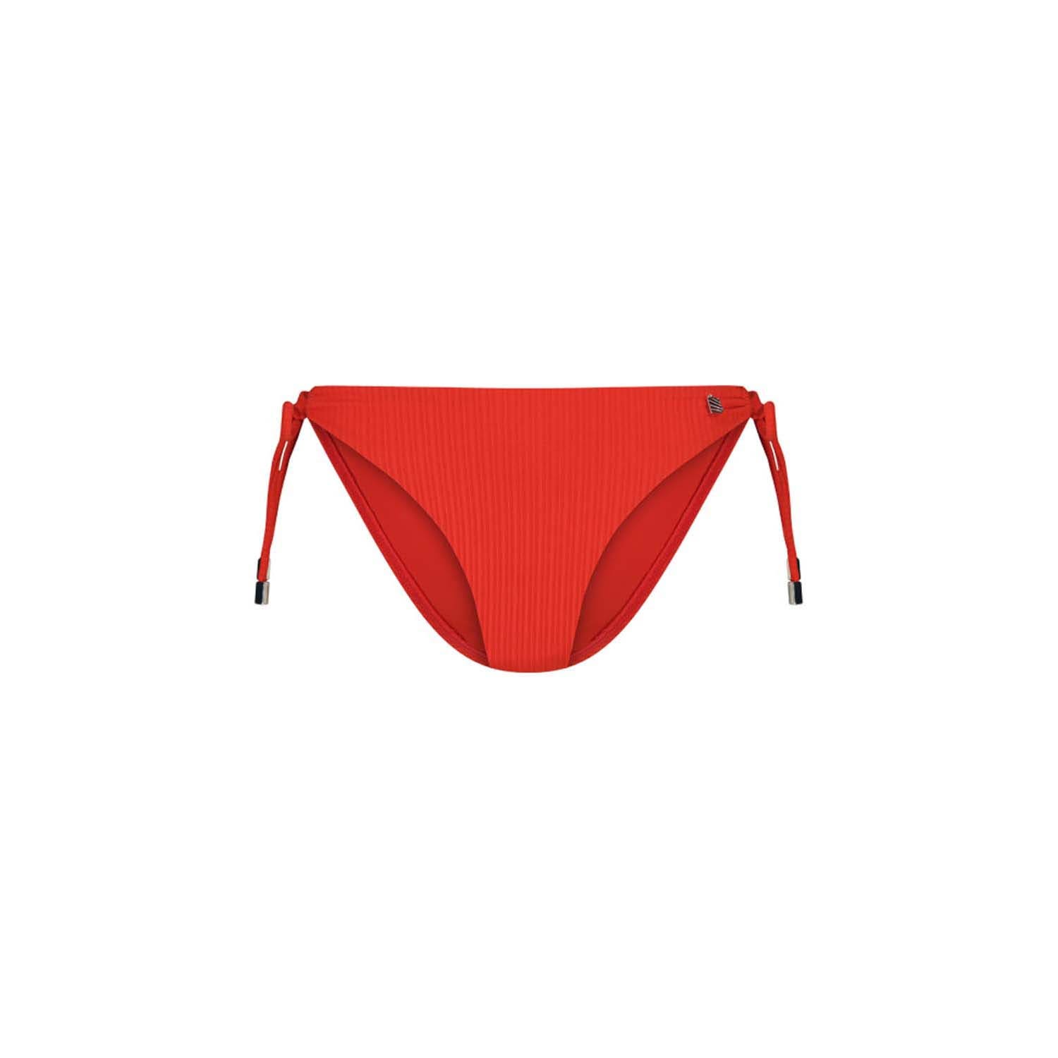 Beachlife Fiery Red Waist Bottom
