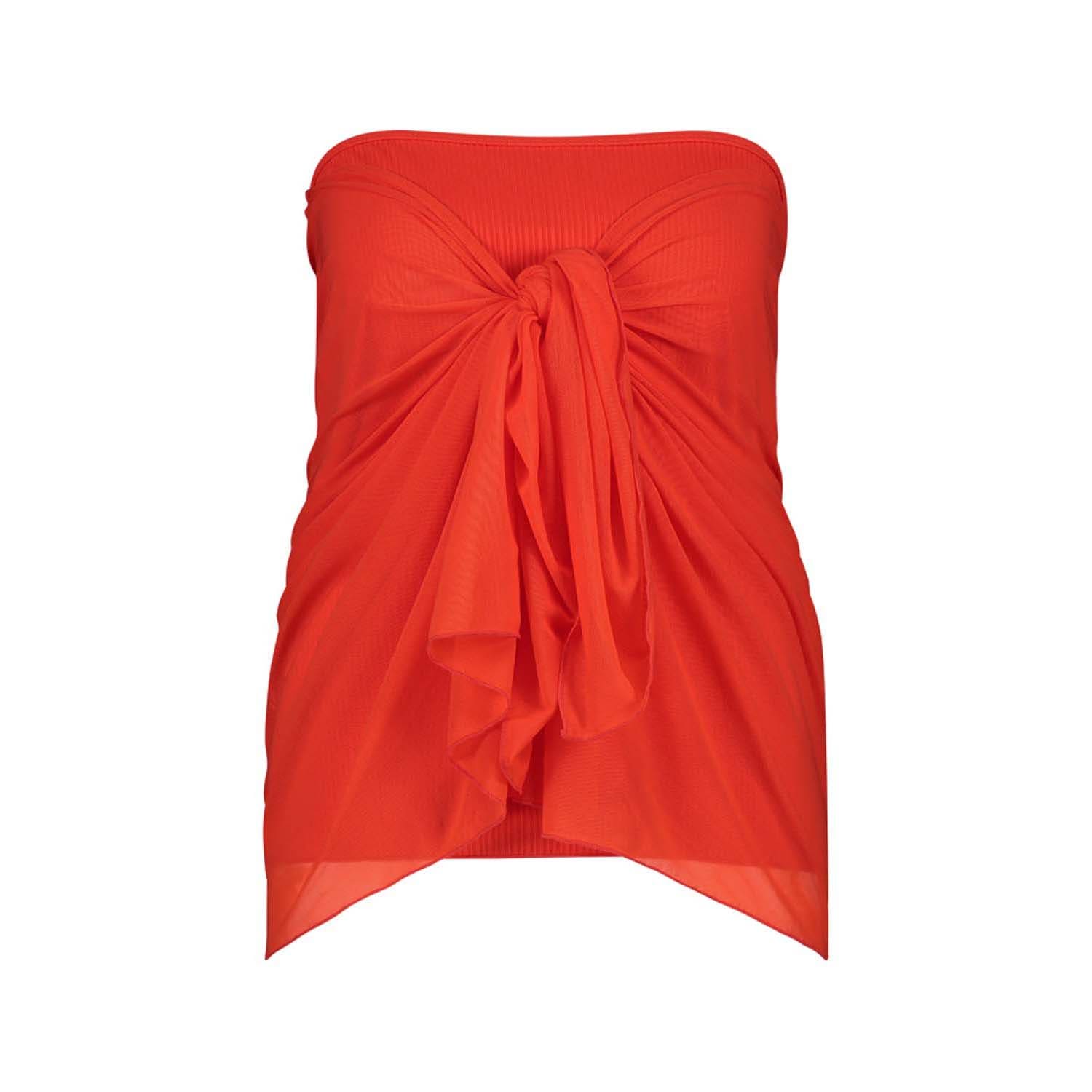 Beachlife Fiery Red Skirt