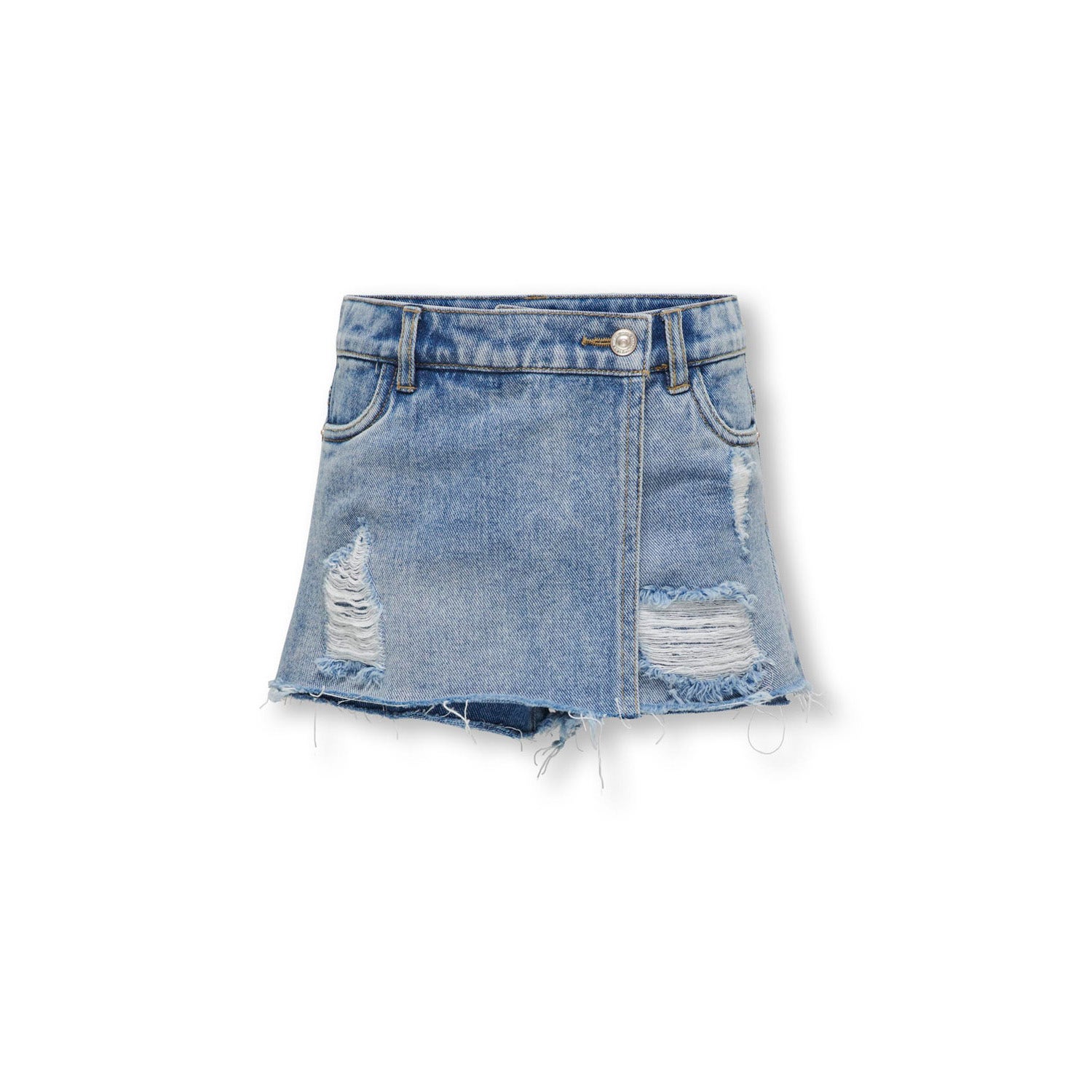 Only Kids Texas Wrap Skort Blauw