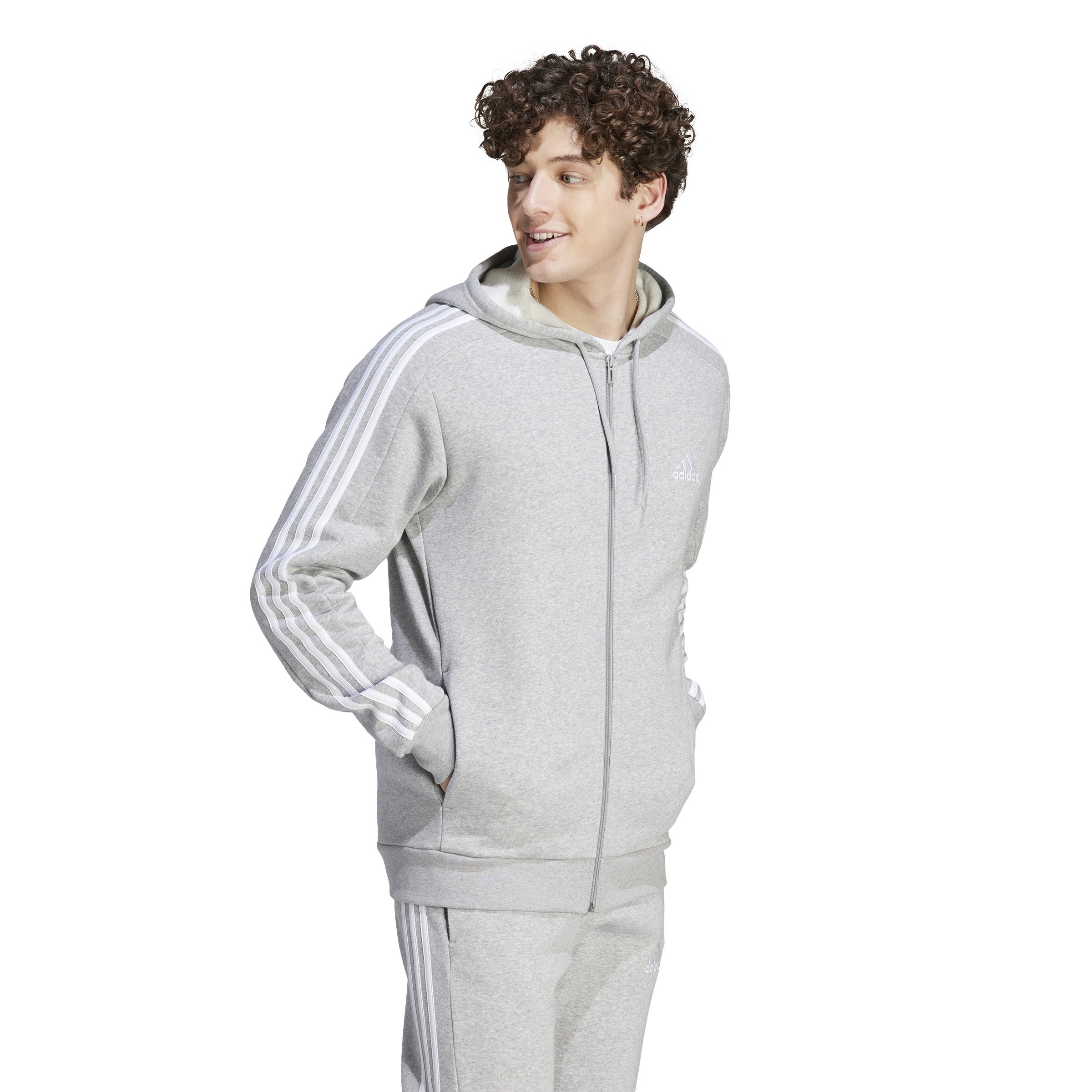 adidas Essentials Fleece 3-Stripes Hoodie