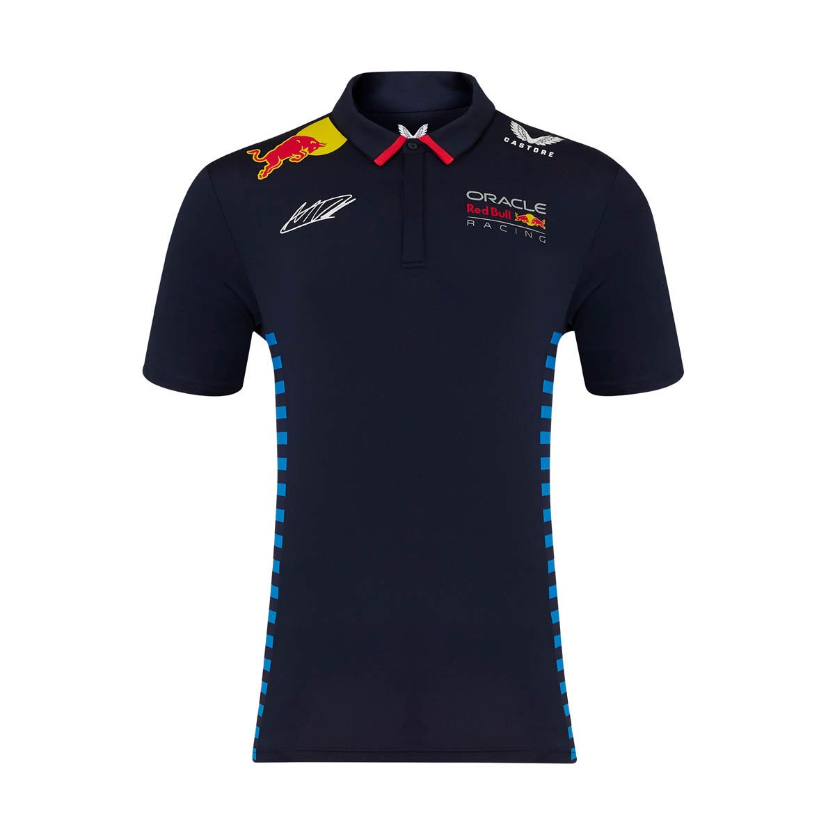Castore Oracle Red Bull Checo Perez Driver Polo Shirt