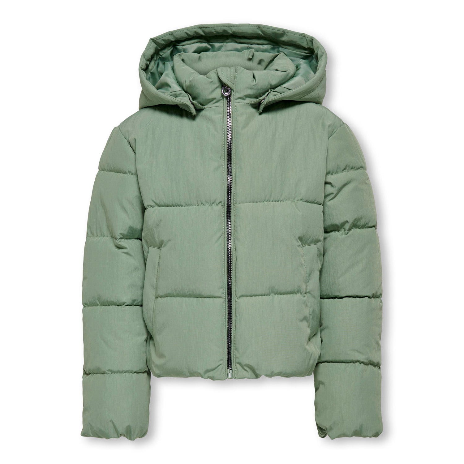 Only Kids Dolly Short Puffer Jacket Groen