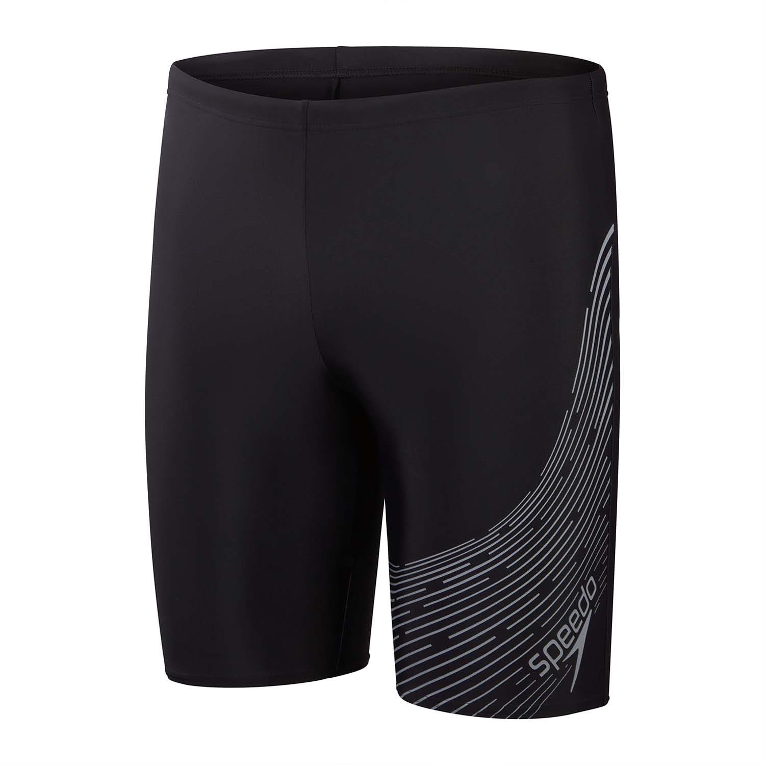 Speedo Eco Mens Medley Logo Jammer Zwart