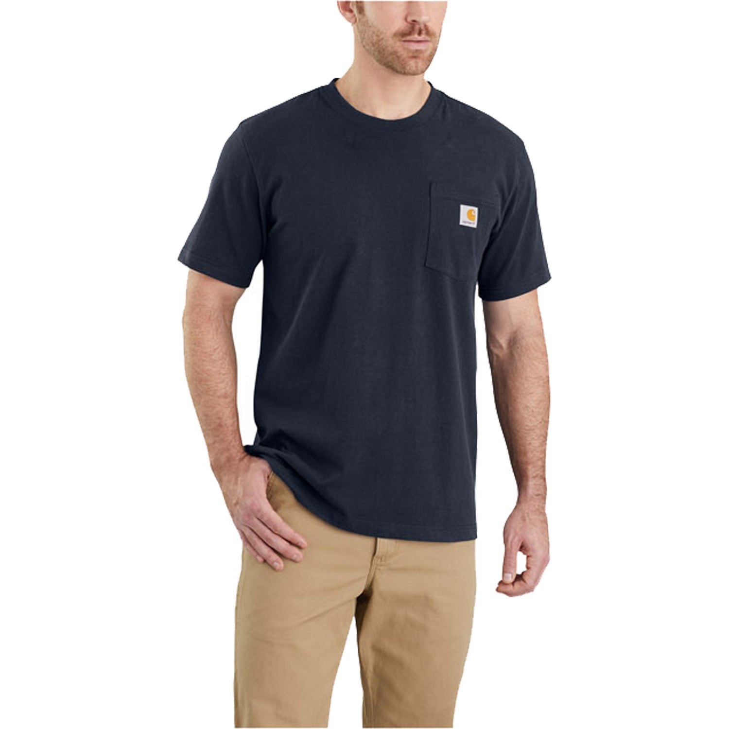 Carhartt Relaxed Fit Heren T-Shirt Met Zak