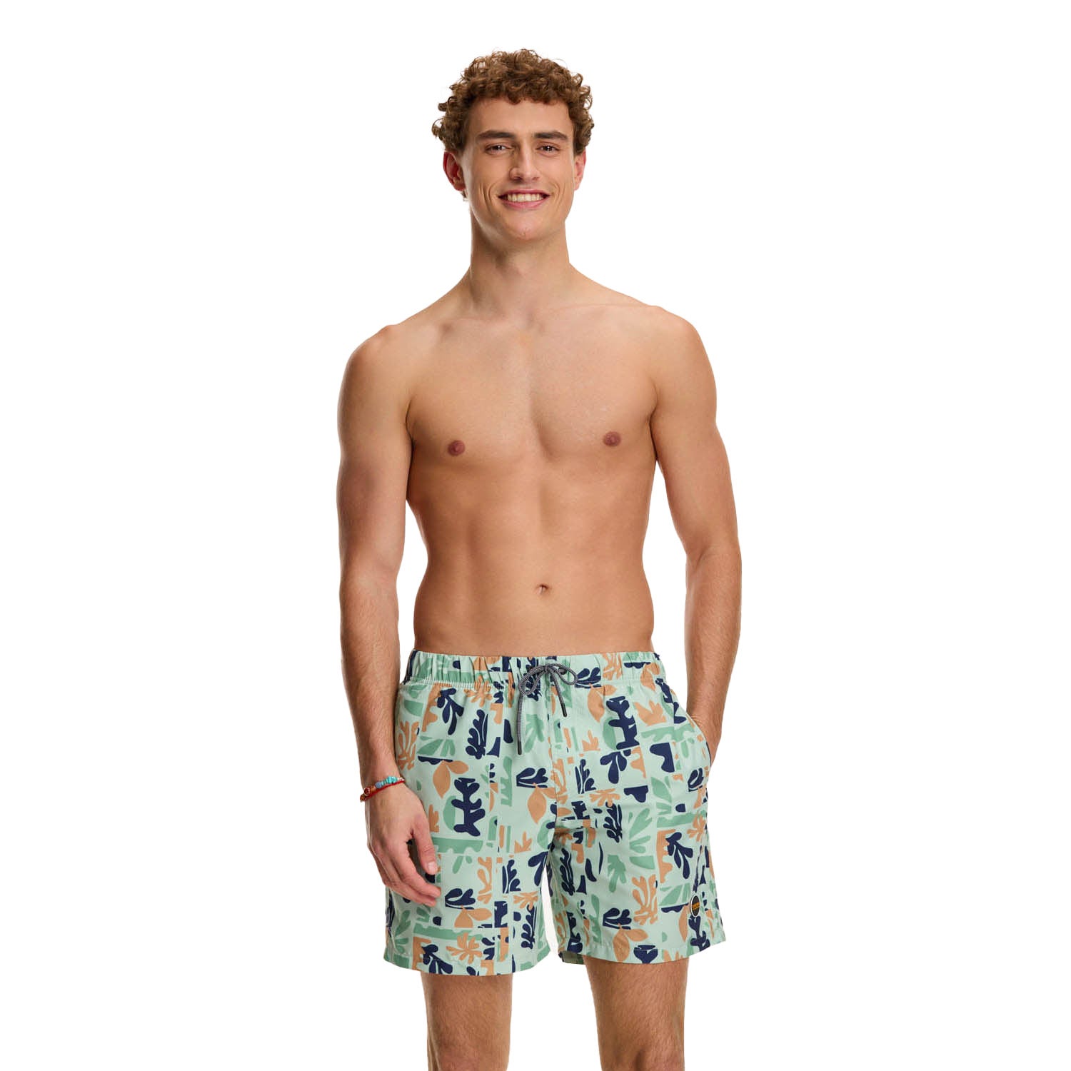 Shiwi Swimshort Seaweed Collage
