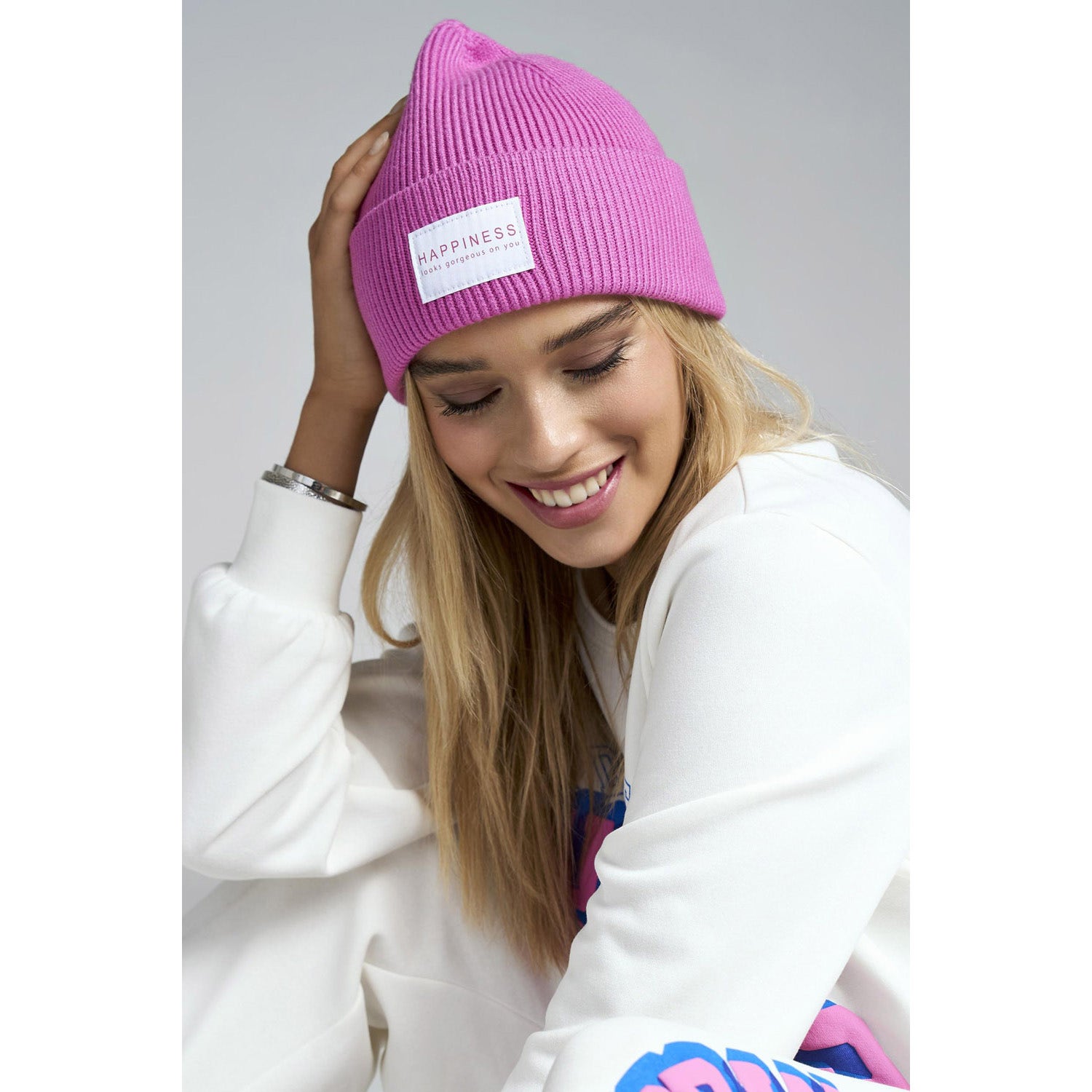 ONLY Alpha Life Patch Rib Beanie