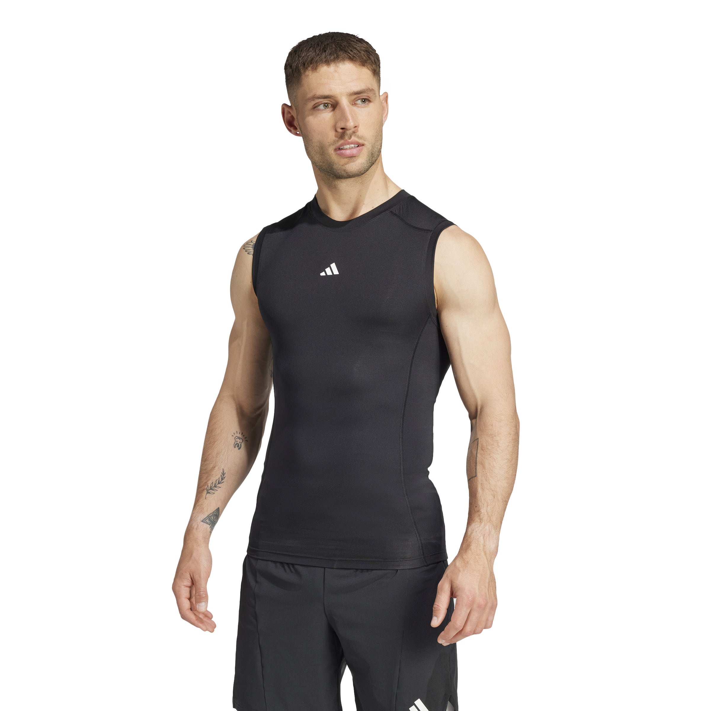 adidas TECHFIT Compression Training Mouwloos Shirt