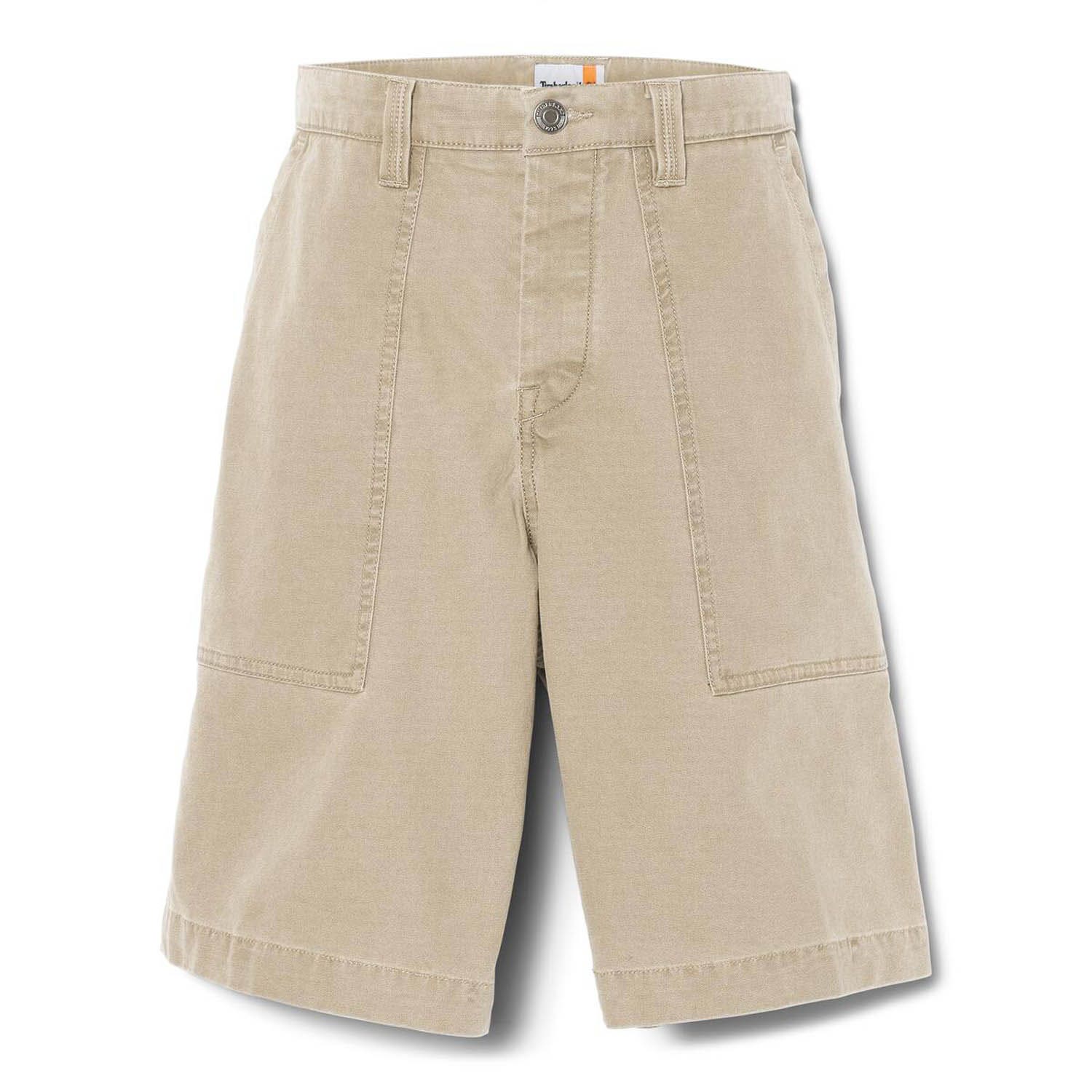 Timberland Washed Canvas Stretch Fatigue Short