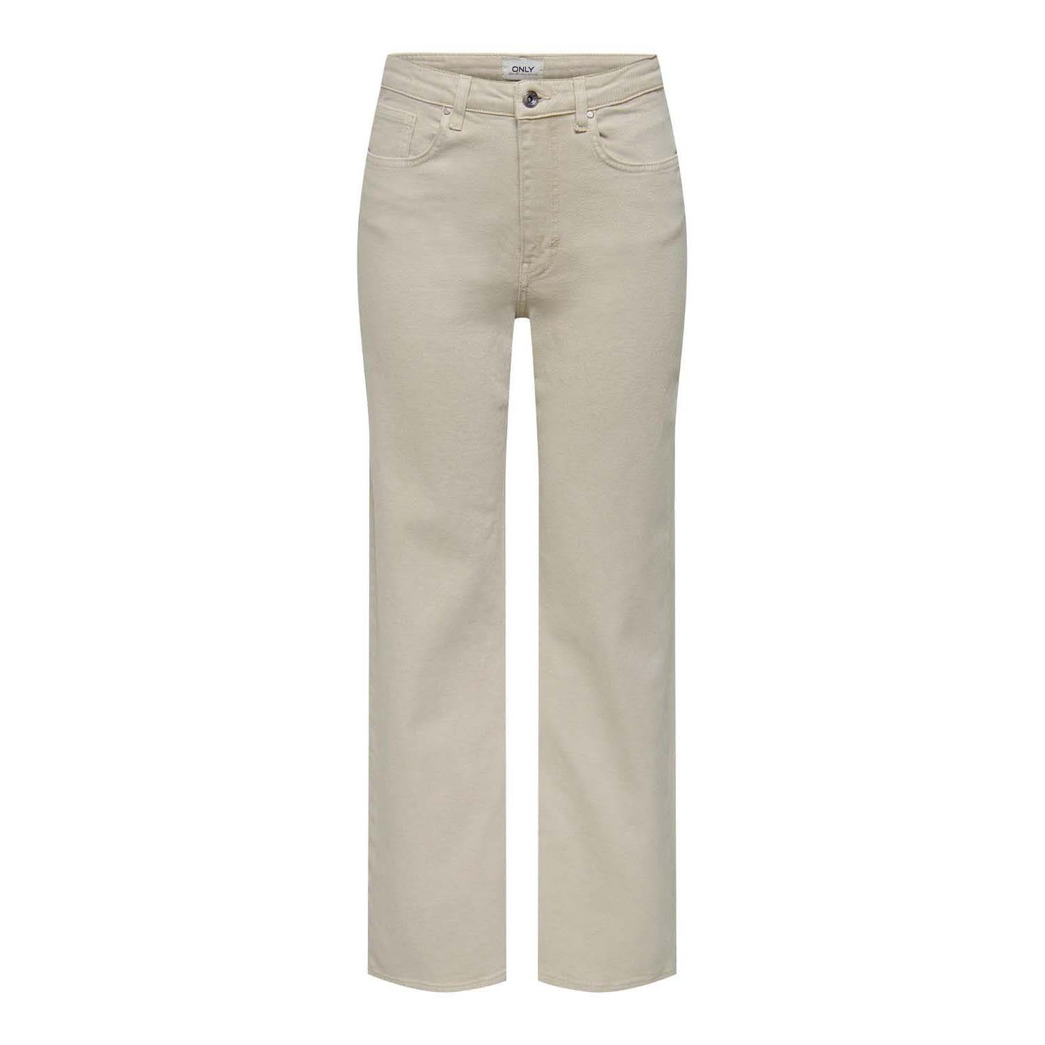 Only Juicy Wide Leg Creme