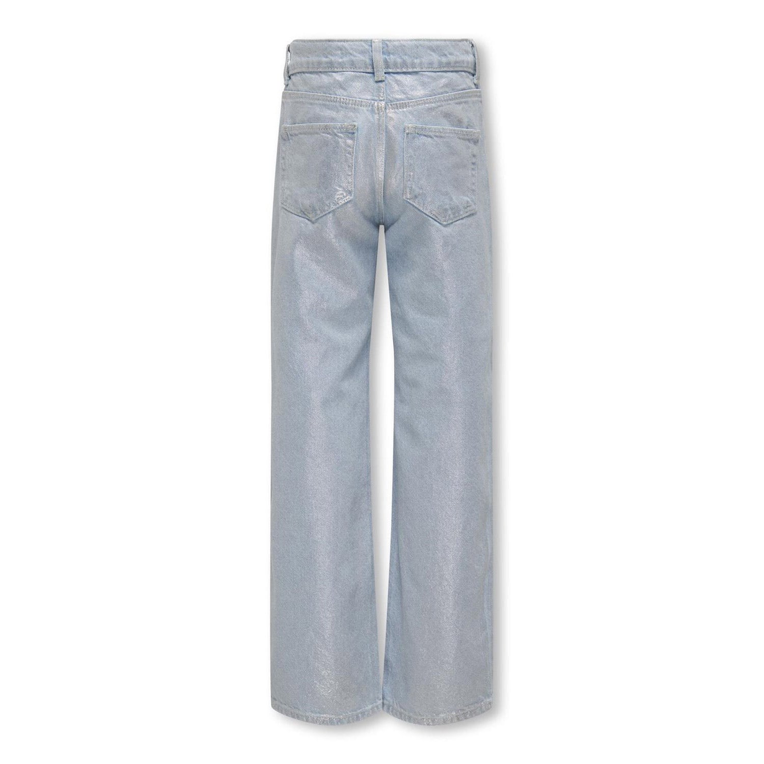 ONLY Kids Wide Silver Denim Jeans