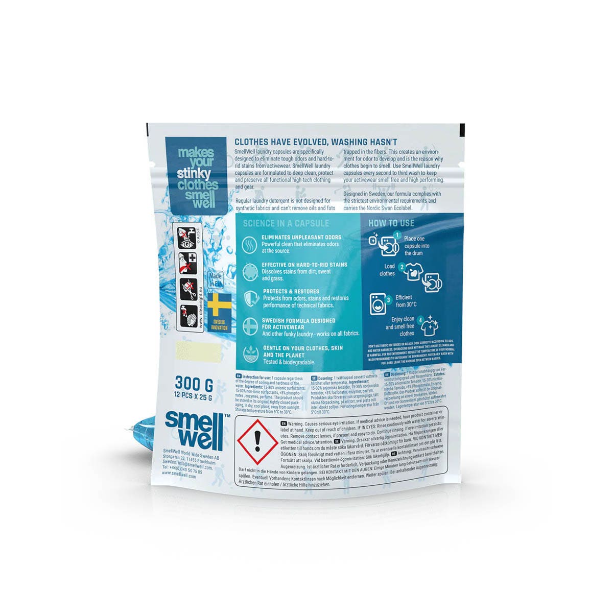 Smellwell Laundry Capsules 12