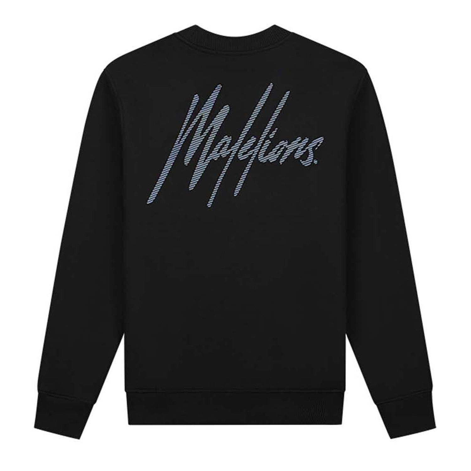 Malelions Striped Signature Hoodie
