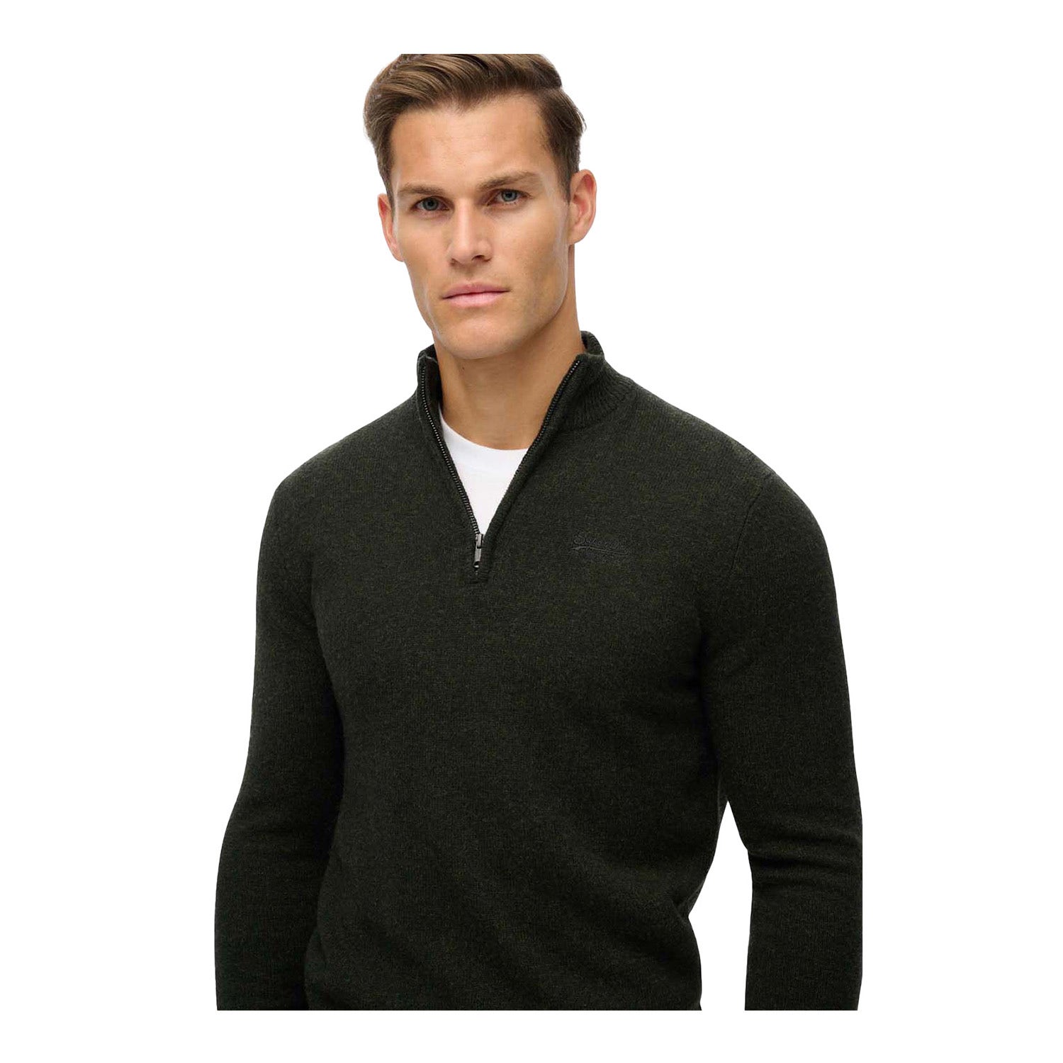 Superdry Essential Emb Knit Half Zip