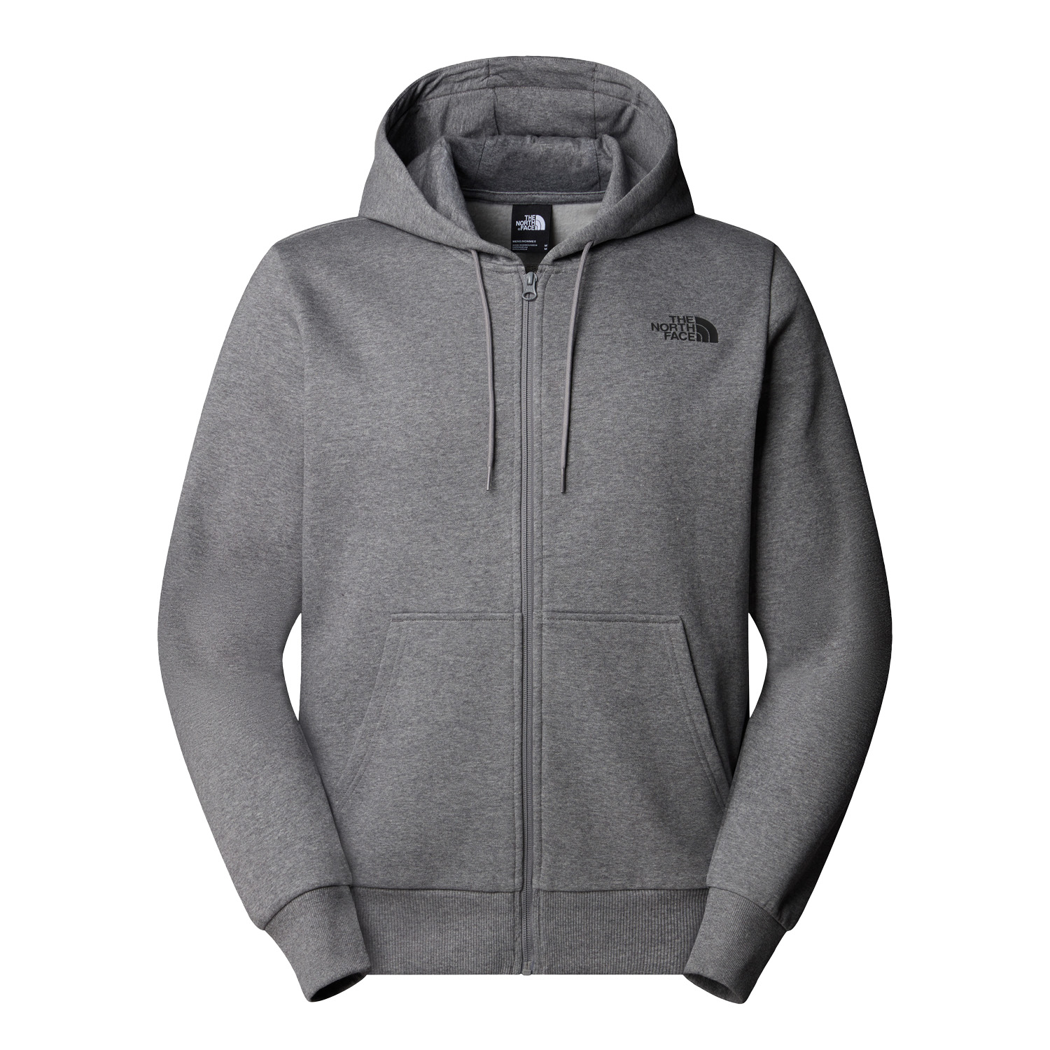 The North Face Dome Full Zip Hoodie Grijs