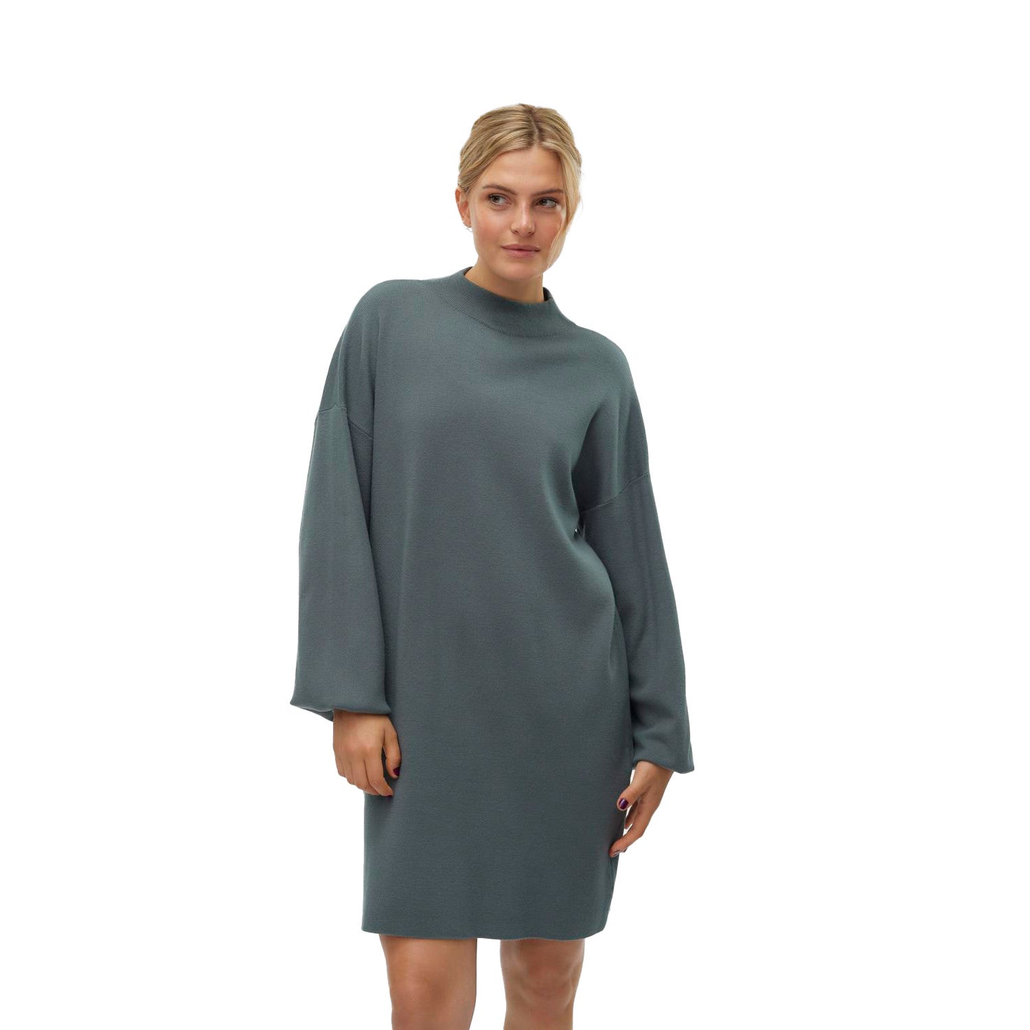 Vero Moda Nancy Long Sleeve Funnelneck Dress