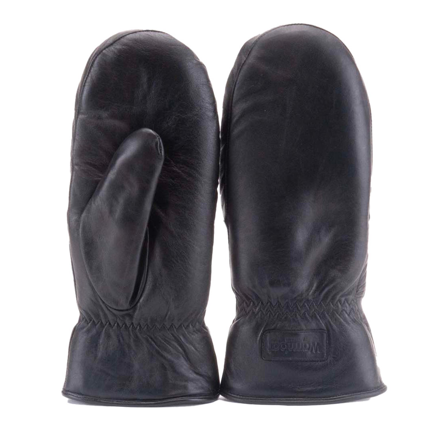 Warmbat Leren Wanten