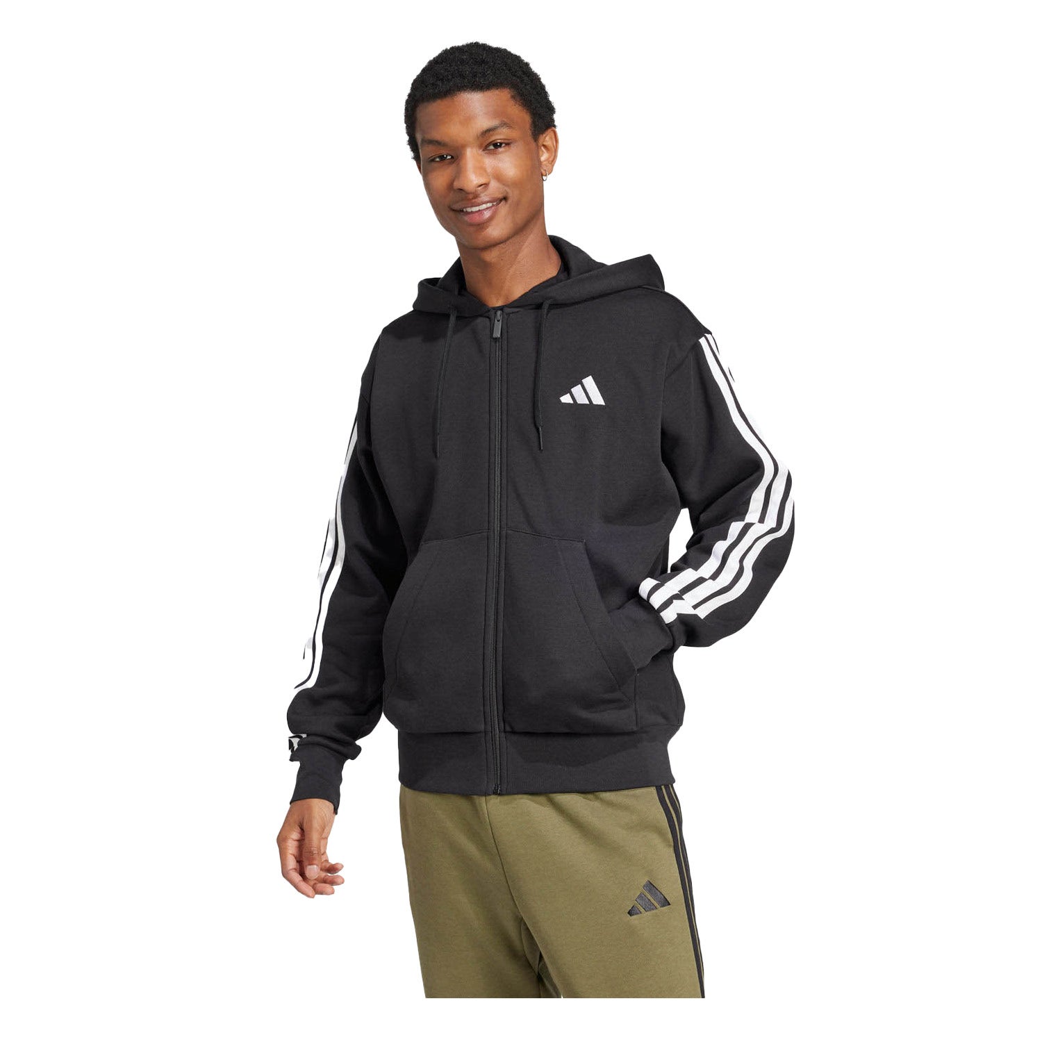 adidas Essentials Fleece 3-Stripes Hoodie