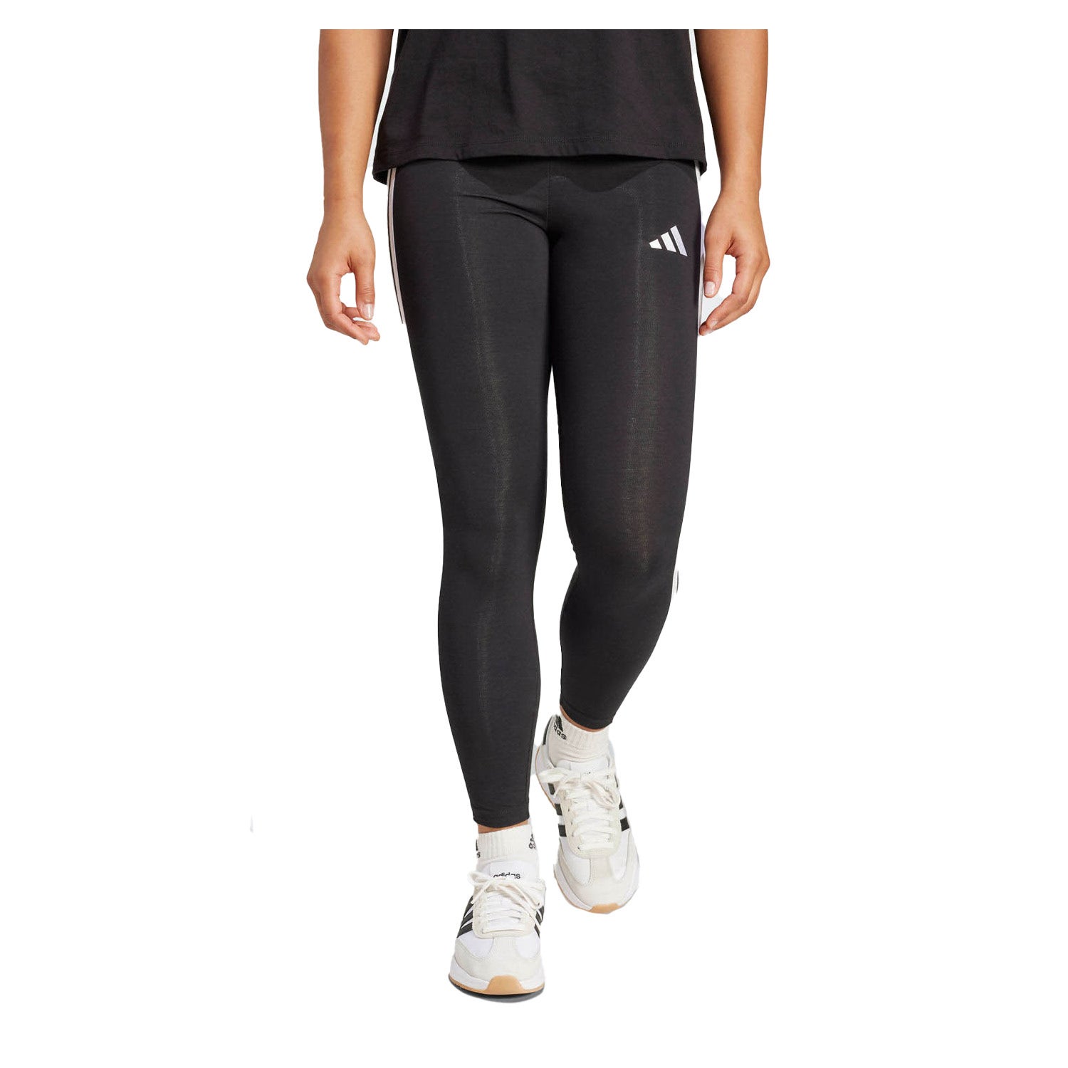 adidas Essentials 3-Stripes Cotton Leggings 