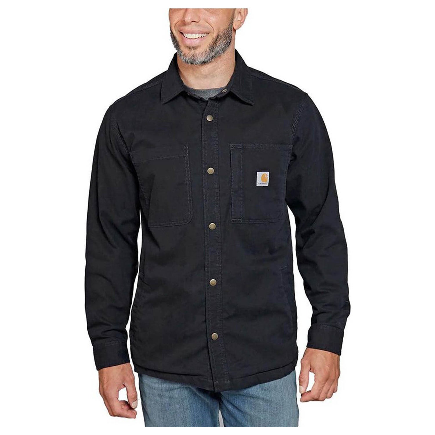 Carhartt Rugged Flex Canvas Fleece Jacket