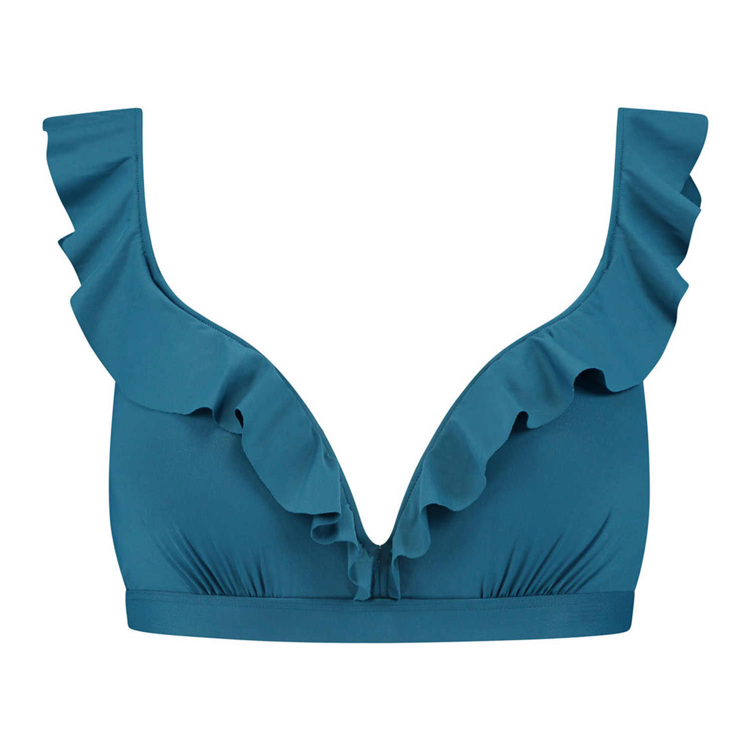 Beachlife Ruffle Padded Wired Bikinitop