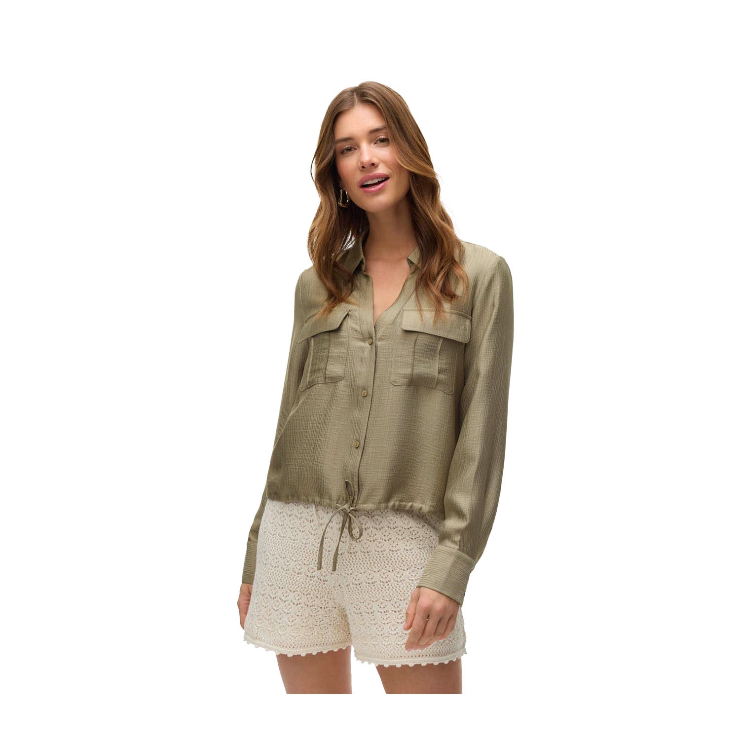 Vero Moda Toma Tie Shirt