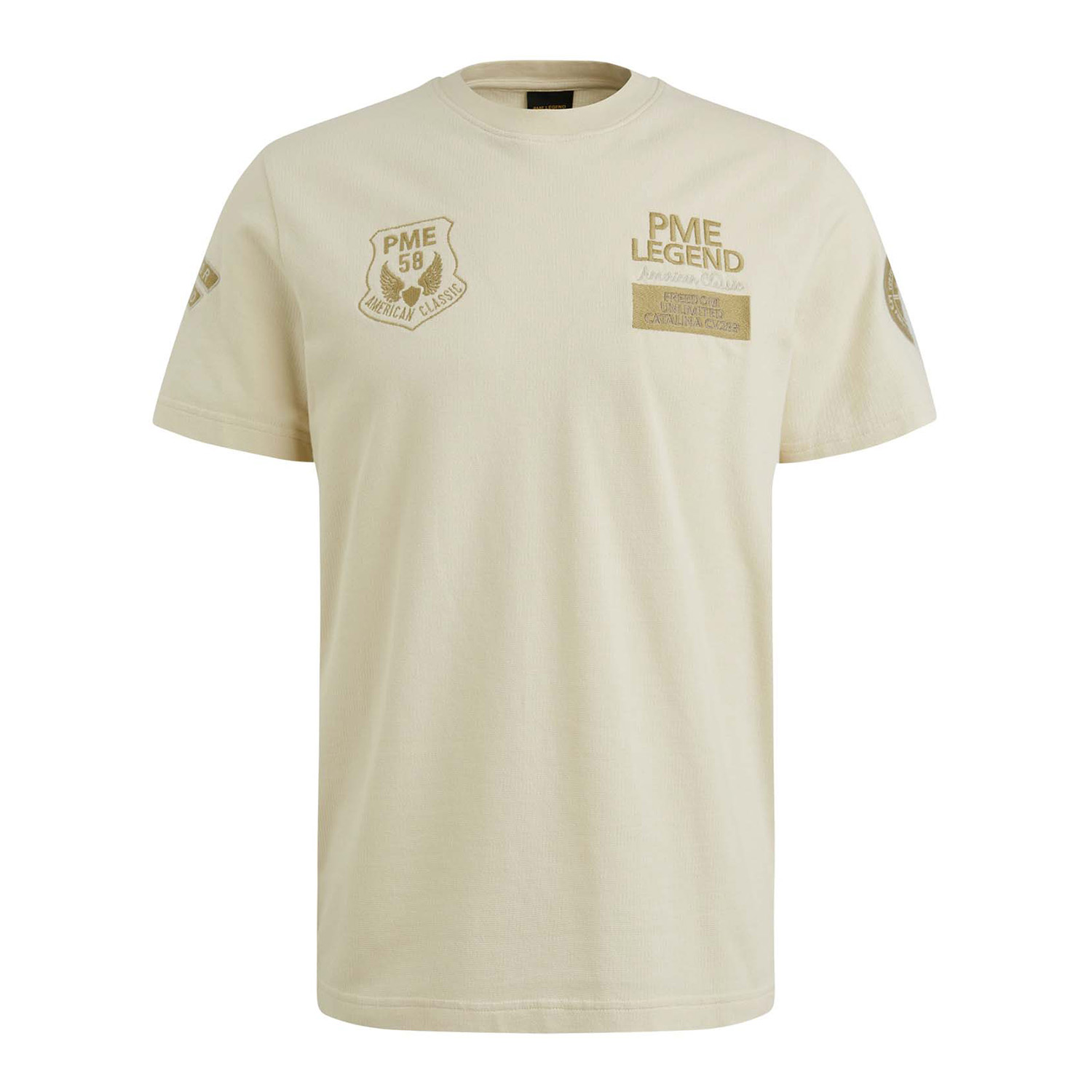 Pme Legend Short Sleeve T-shirt Waffel Wit
