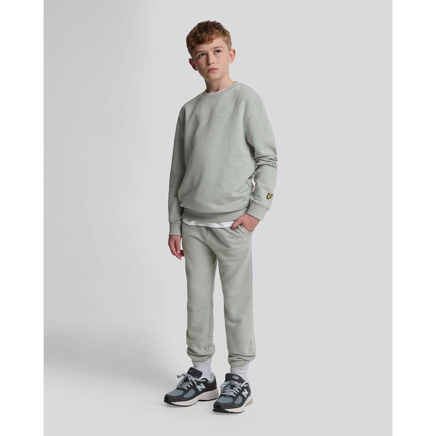 Lyle & Scott Script Crew Neck Sweatshirt Kids